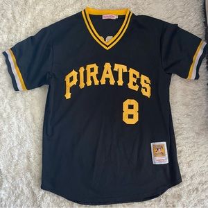 Authentic Mitchell and Ness Pittsburgh Pirates Jersey